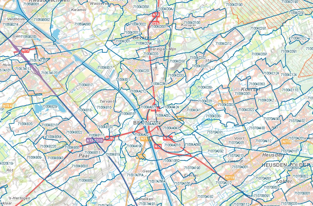 statistische zones