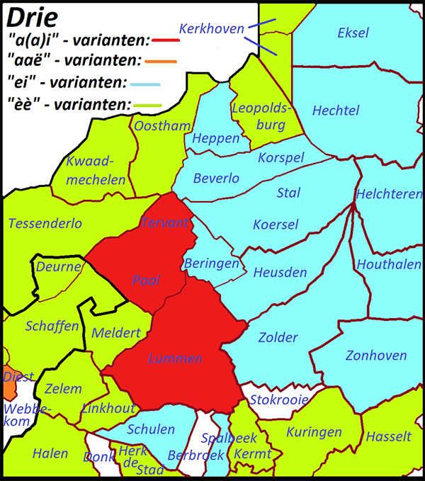 drie Buiting en omgeving