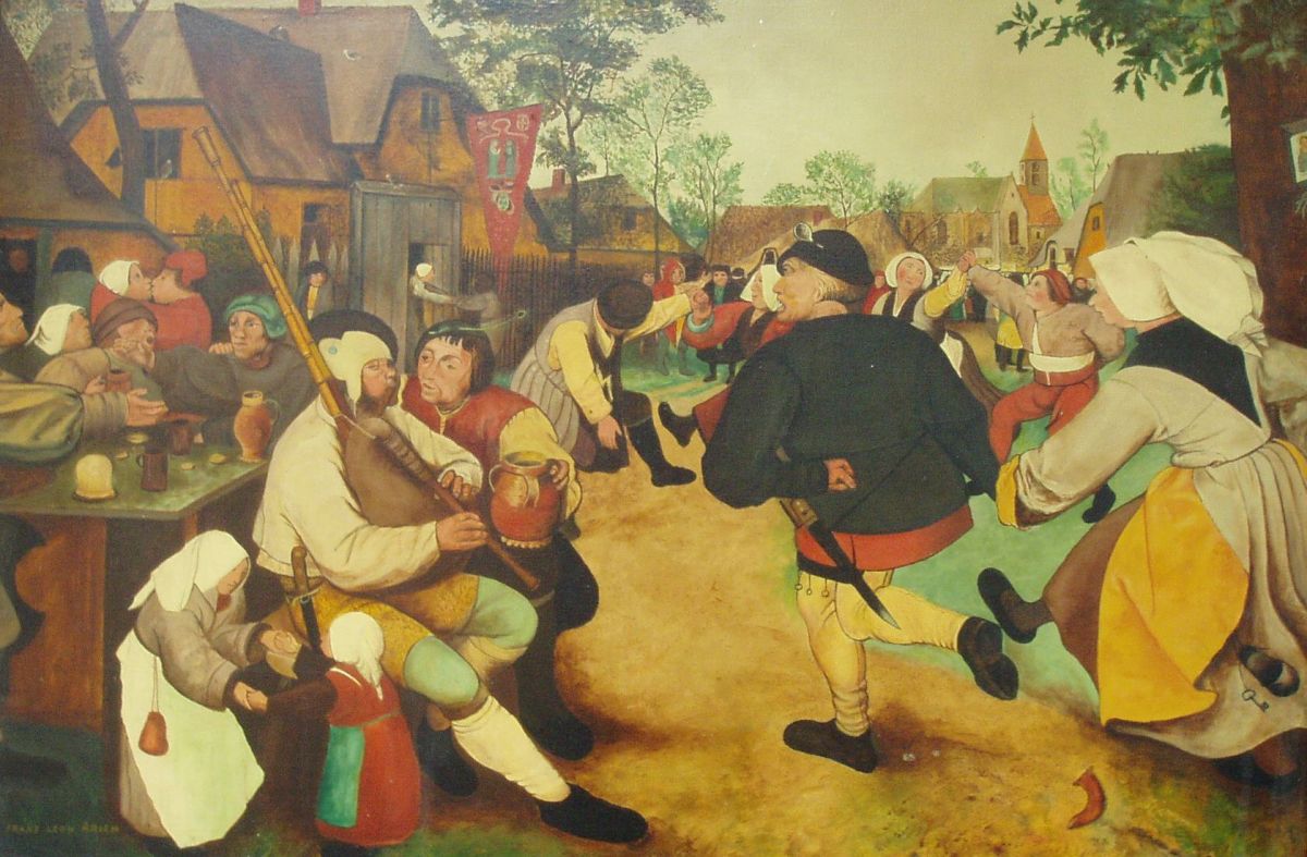 De boerendans naar Breughel