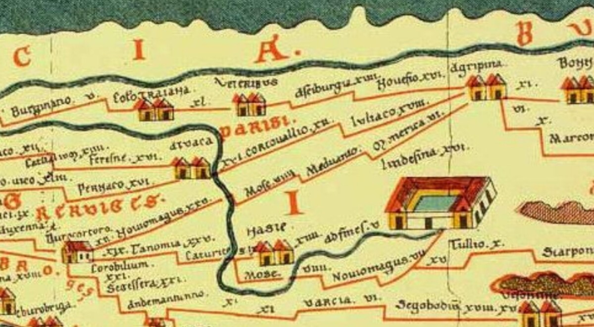 13 Tabula Peuteringiana detail