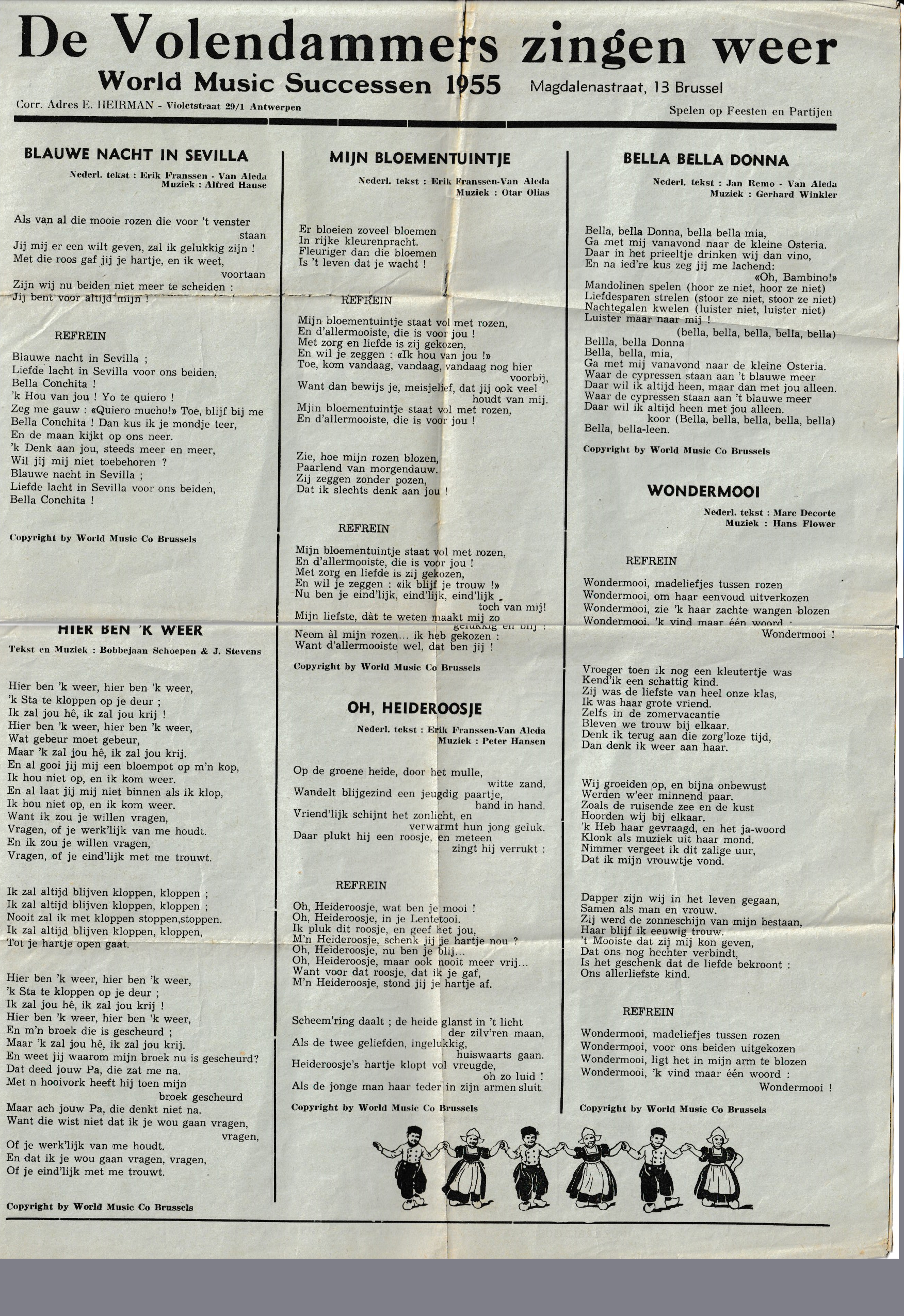 de volendammers 1955 2