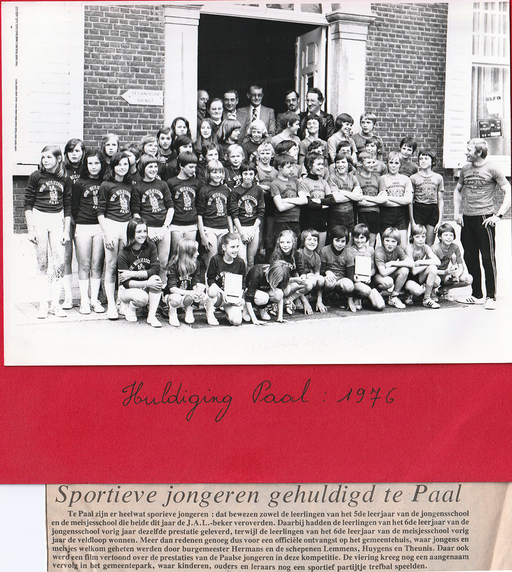 Cleuren huldiging1976
